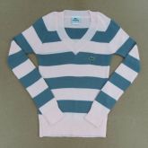 Sueter Feminino Lacoste Gola V